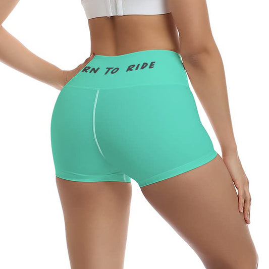 All-Over Print Women's Ultra-Short Yoga Shorts