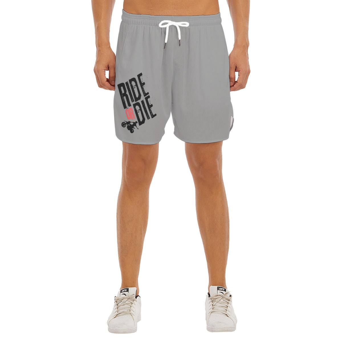 Ride or Die - Men's Side Split Running Sport Shorts