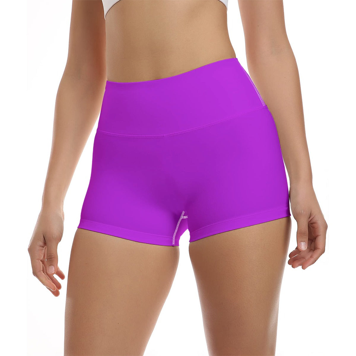 All-Over Print Women's Ultra-Short Yoga Shorts