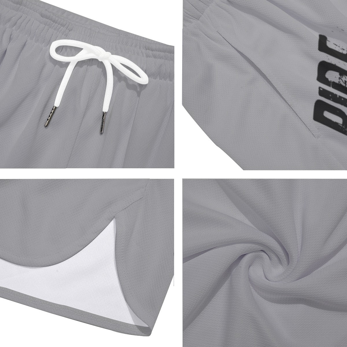 Ride or Die - Men's Side Split Running Sport Shorts