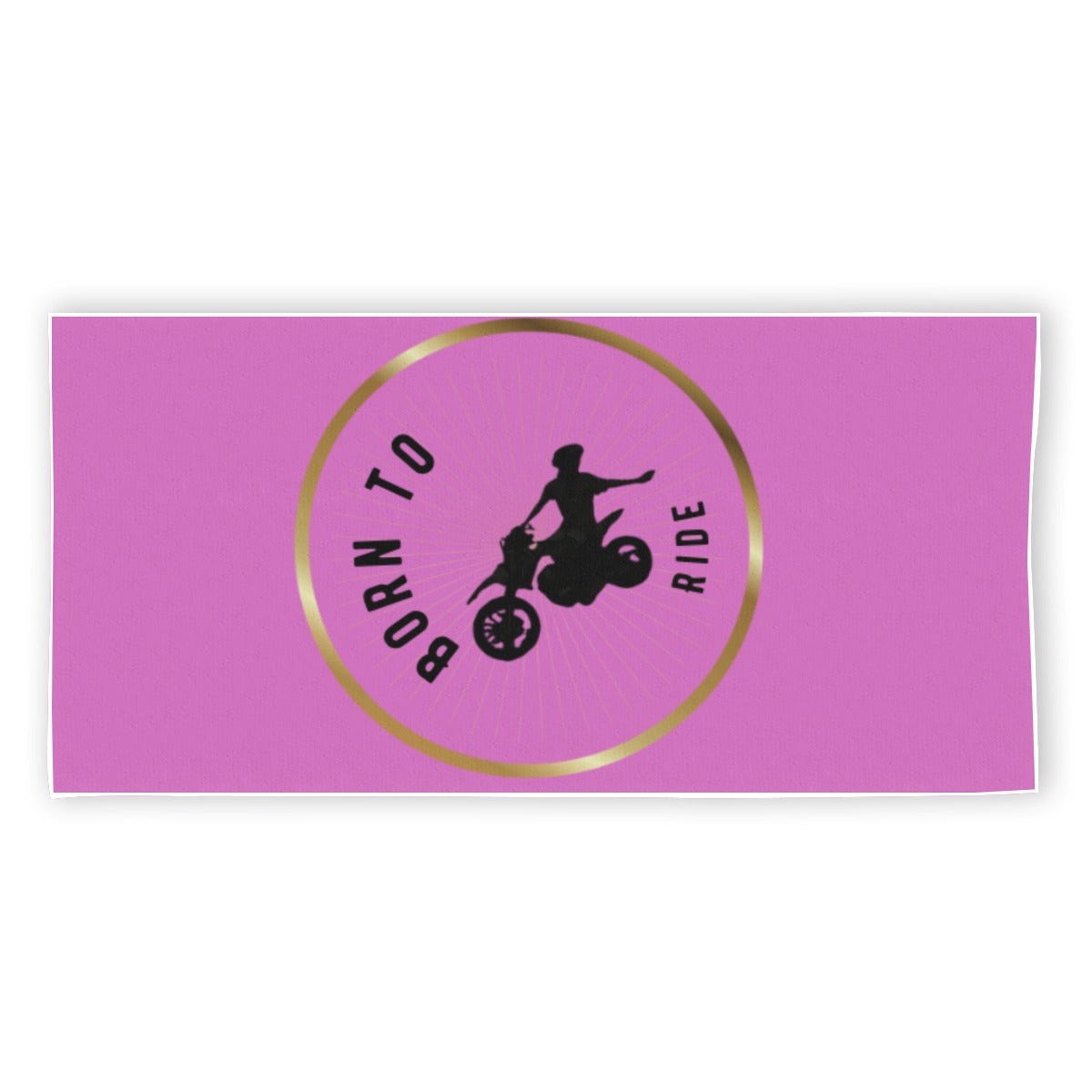 Born to Ride - Beach Towel