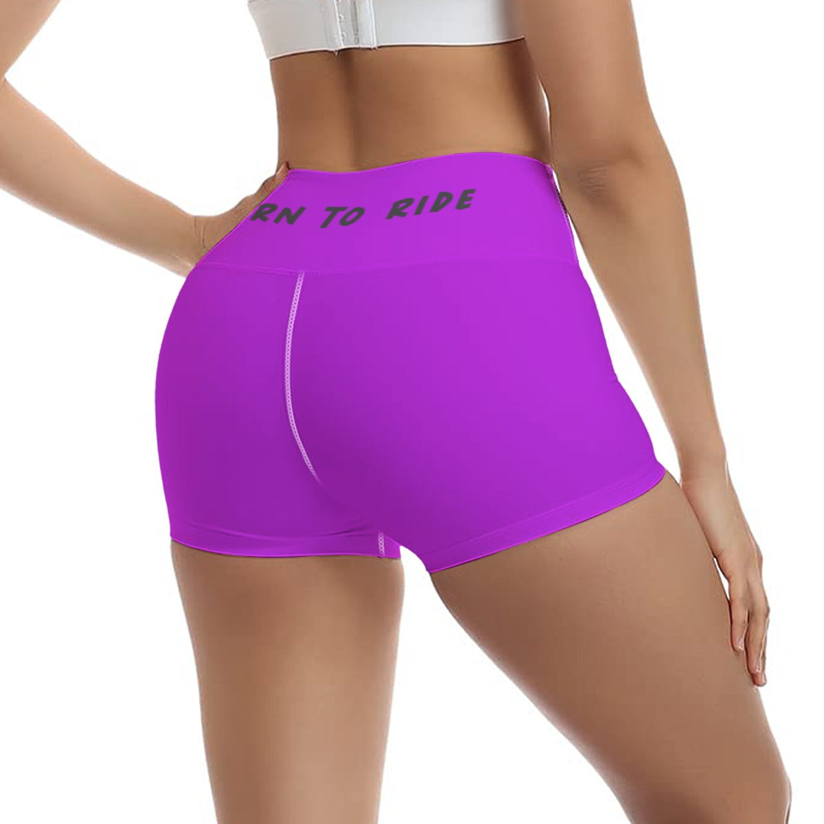 All-Over Print Women's Ultra-Short Yoga Shorts