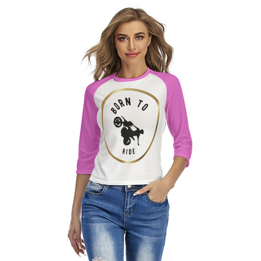 Born to Rid - Women's 3/4 Sleeves T-shirts