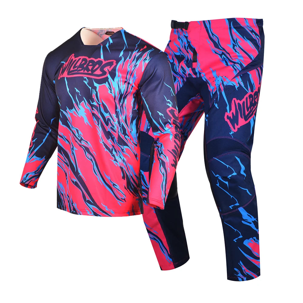 Motocross Jersey and Pants Combo