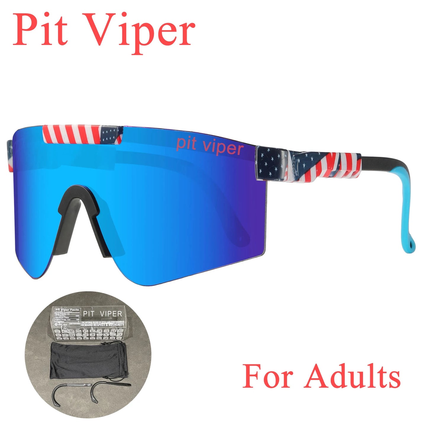 Pit Viper Adult Sunglasses - UV400 Eyewear