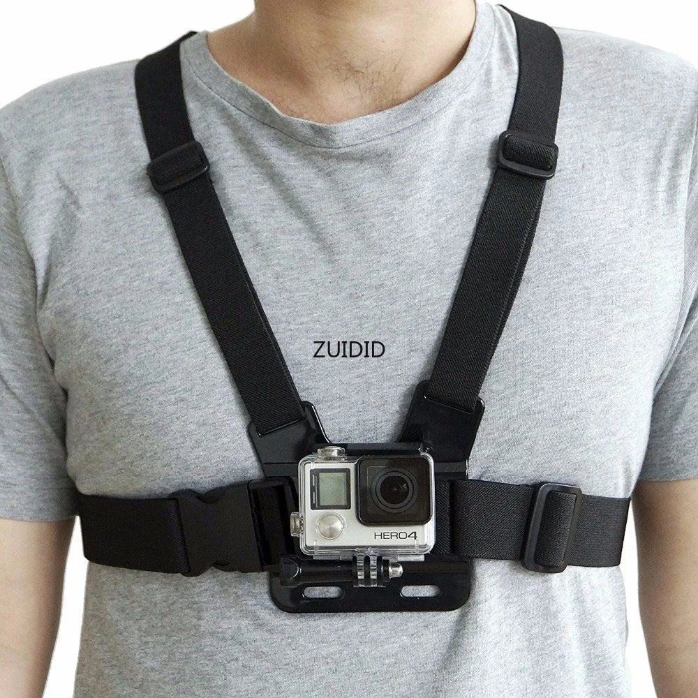 Phone Chest Mount Strap Belt Harness For Mobile Cell Phone