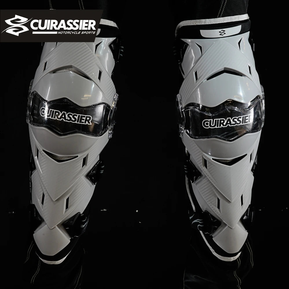 Cuirassier 2pcs Knee Elbow Combo Motorcycle Thickened Knee Pads &/ Elbow Guard