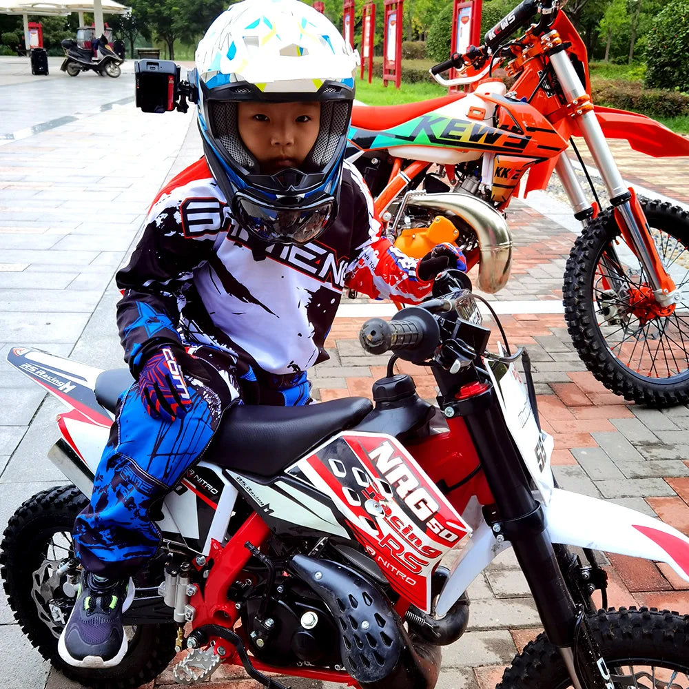 Youth Jersey Pant Combo for Kids MX Motocross Gear Set Children Racing Suit Off-road MTB 5 6 7 8 9 10 11 12 13 14 15 years old